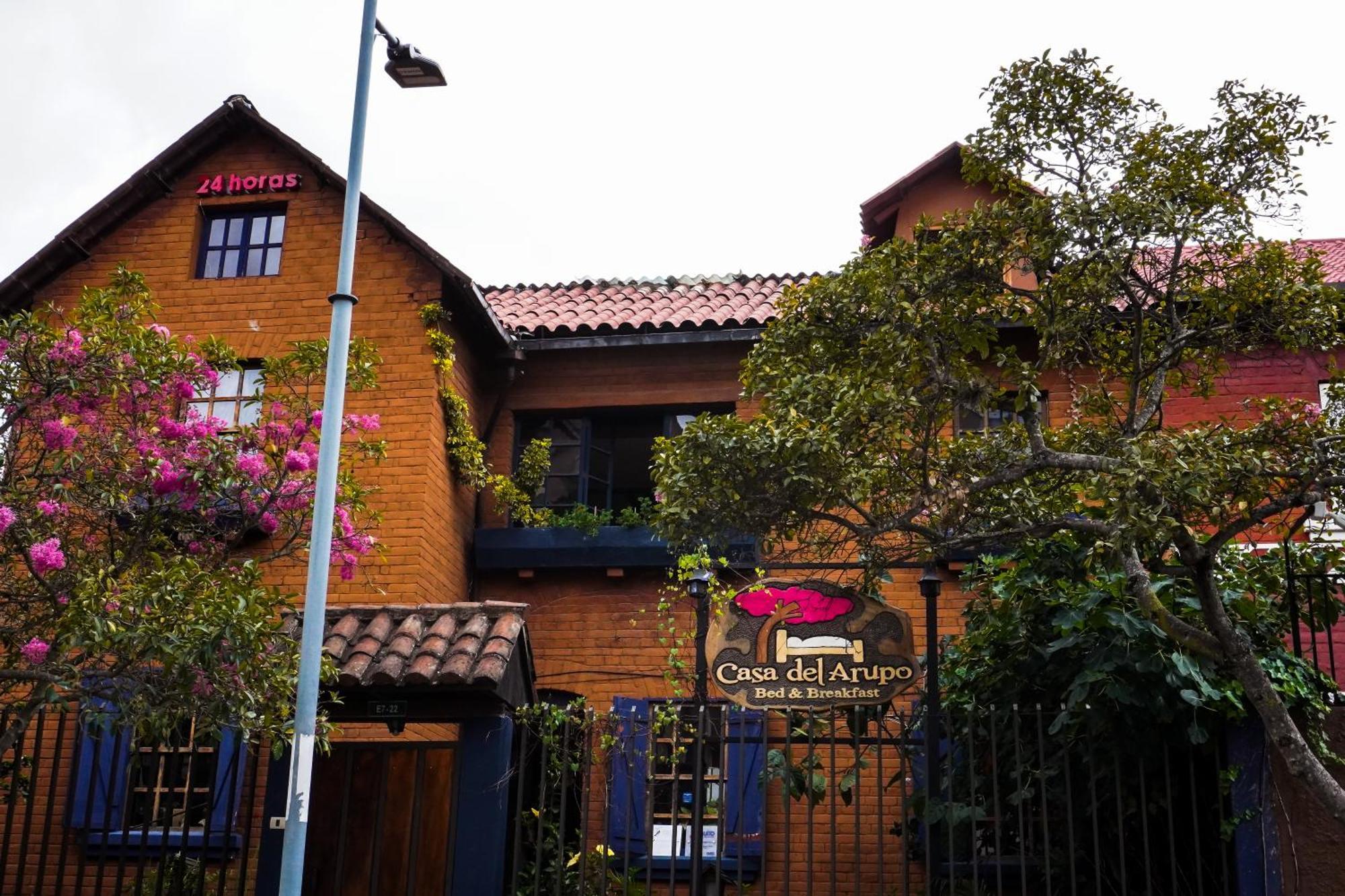 Casa Del Arupo B&B Quito Exterior foto